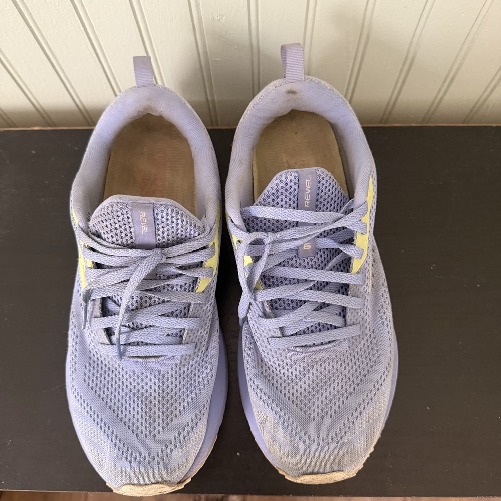 Brooks Revel Shoes Womens 10 Purple Mesh Sneaker Running Comfort 1203861B557